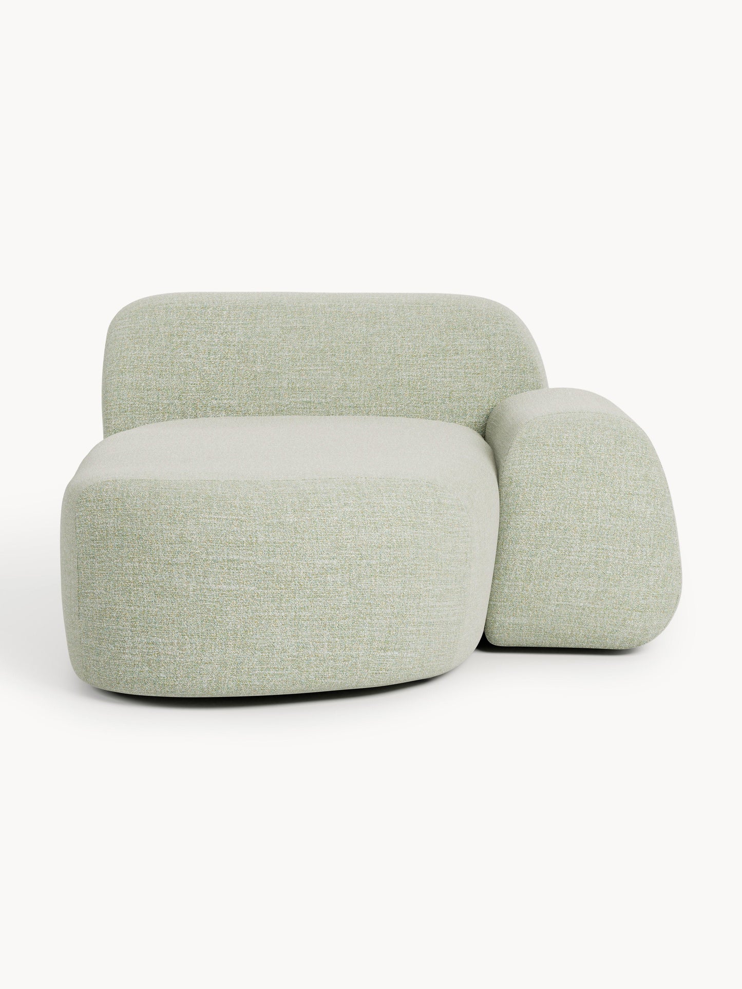 Galeriebild 1 - Bouclé-Chaise-Eckmodul Wolke