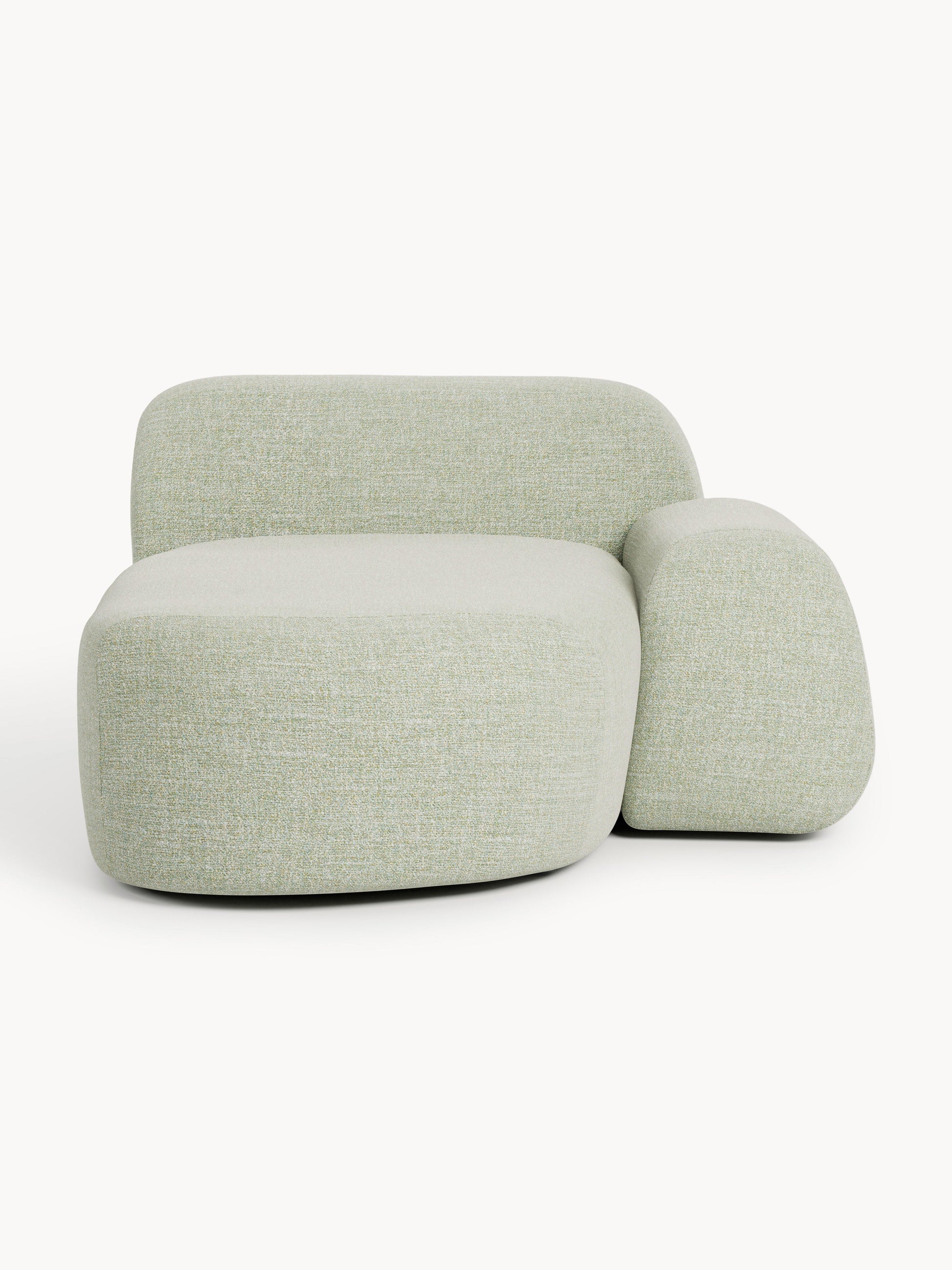Galeriebild 1 - Bouclé-Chaise-Eckmodul Wolke