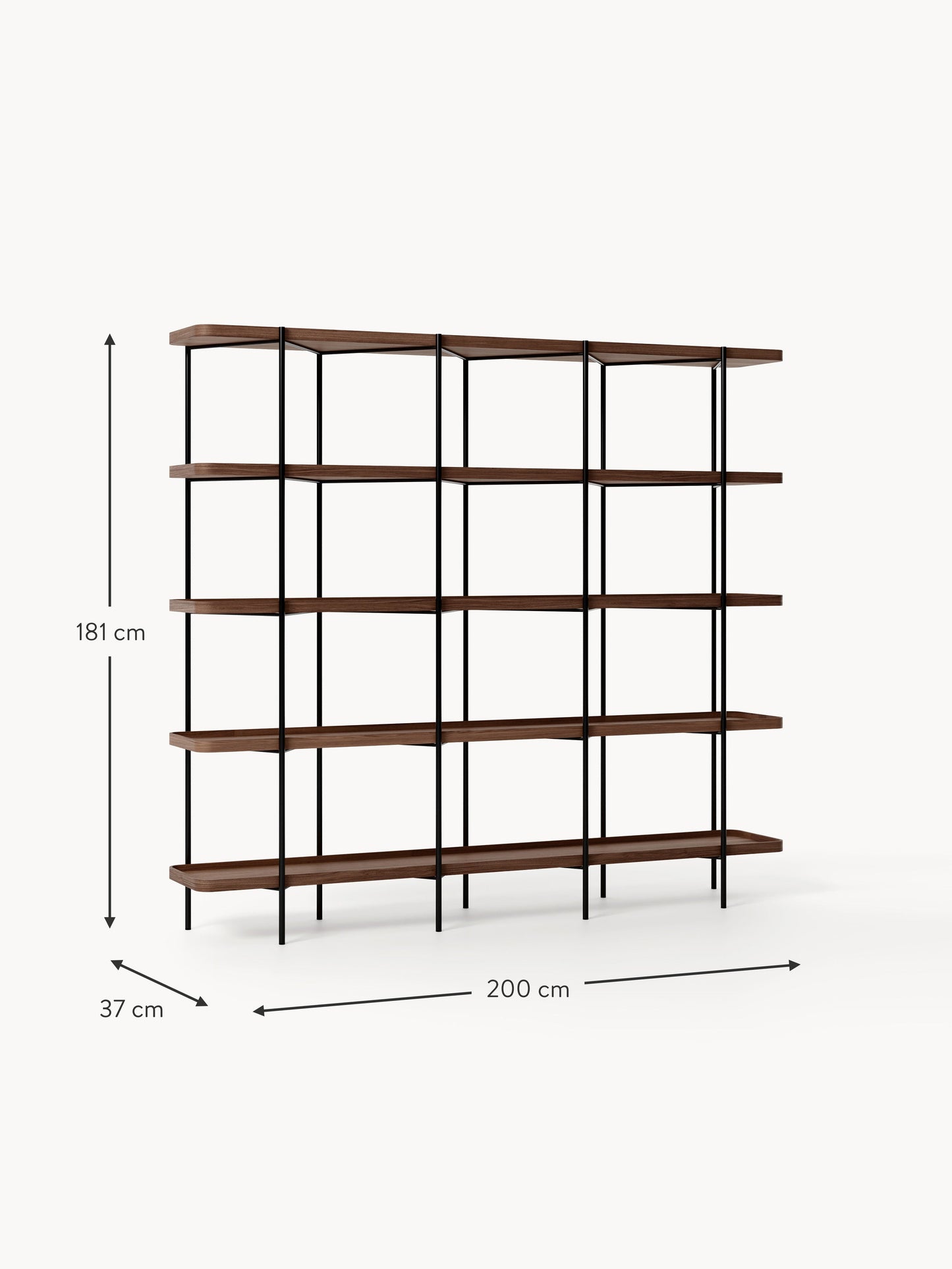 Großes Holz-Regal Renee