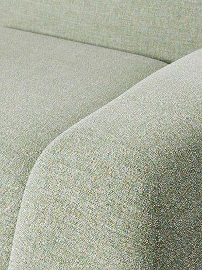 Modulares Bouclé-Ecksofa Wolke (4-Sitzer)