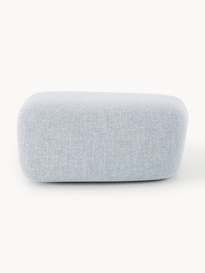 Großer Bouclé-Sofa-Hocker Wolke