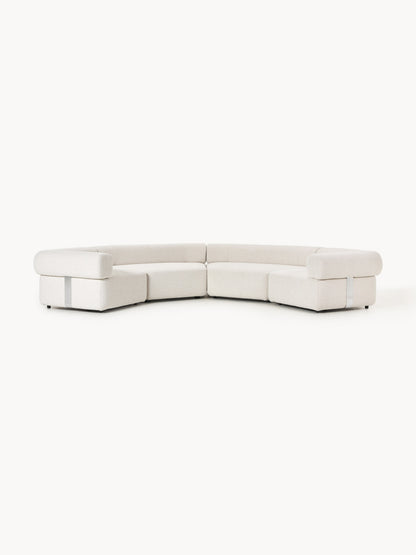 Galeriebild 1 - Großes modulares Bouclé-Sofa Anton