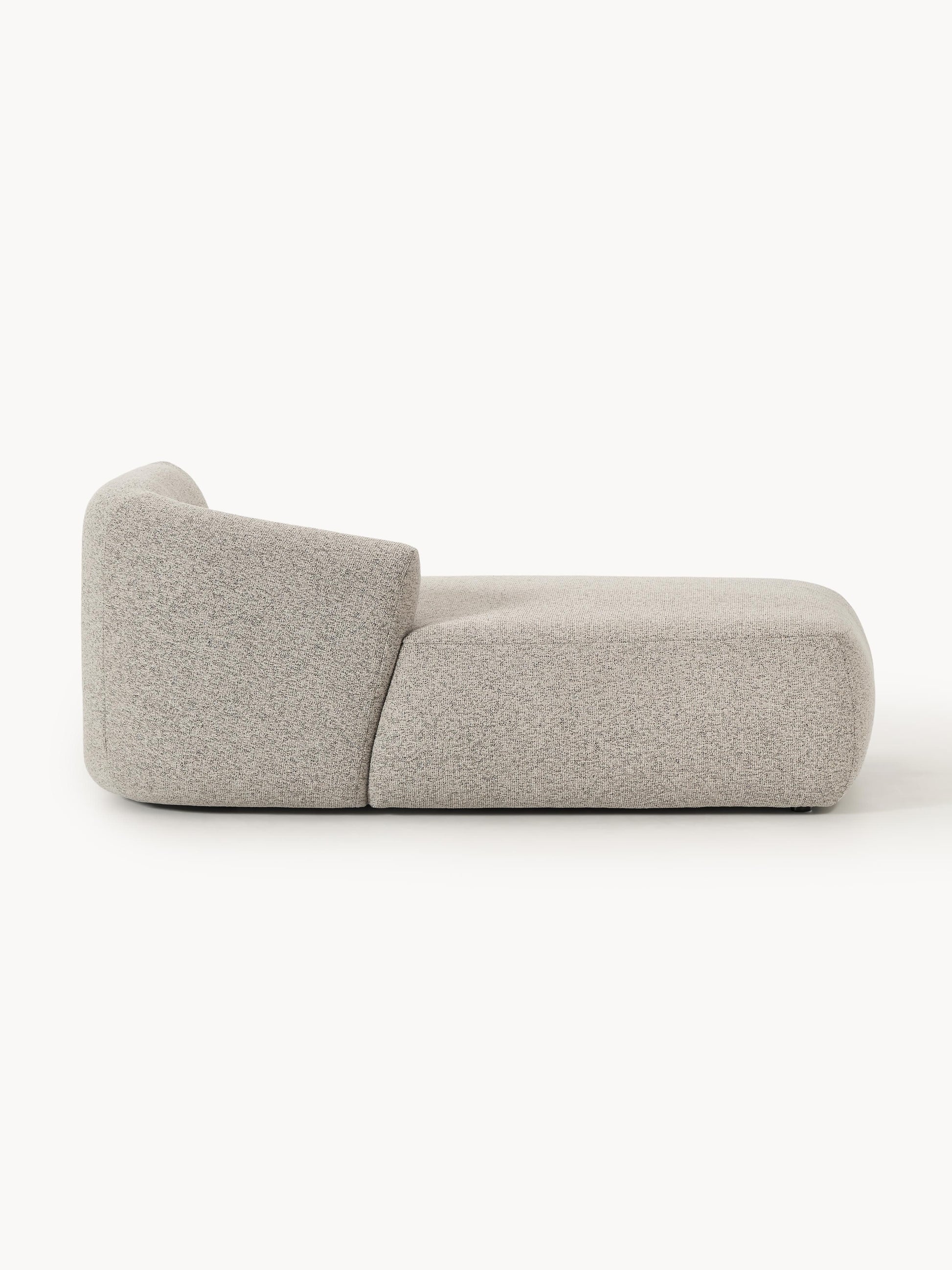 Bouclé-Chaise-Eckmodul Sofia