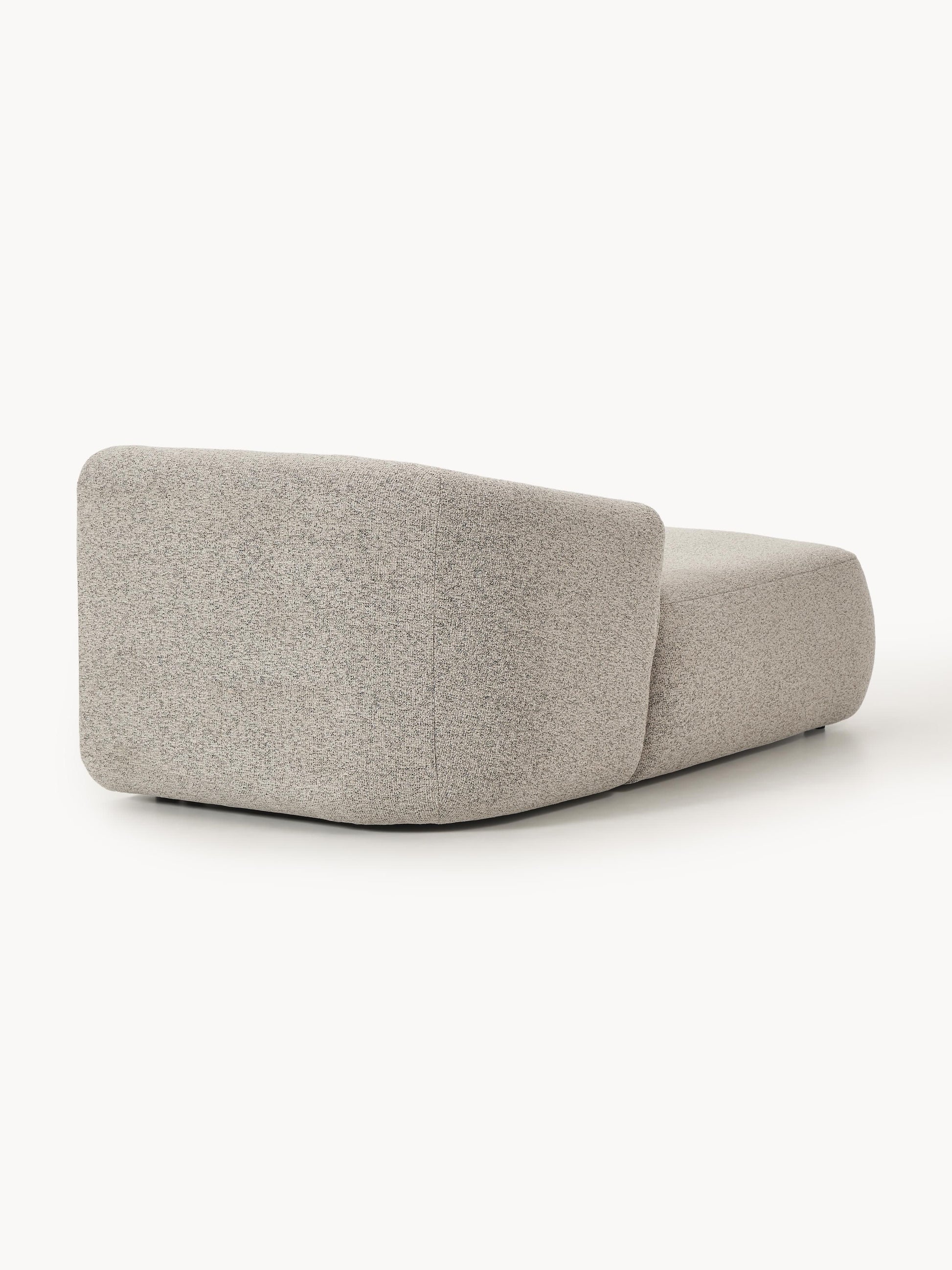 Bouclé-Chaise-Eckmodul Sofia