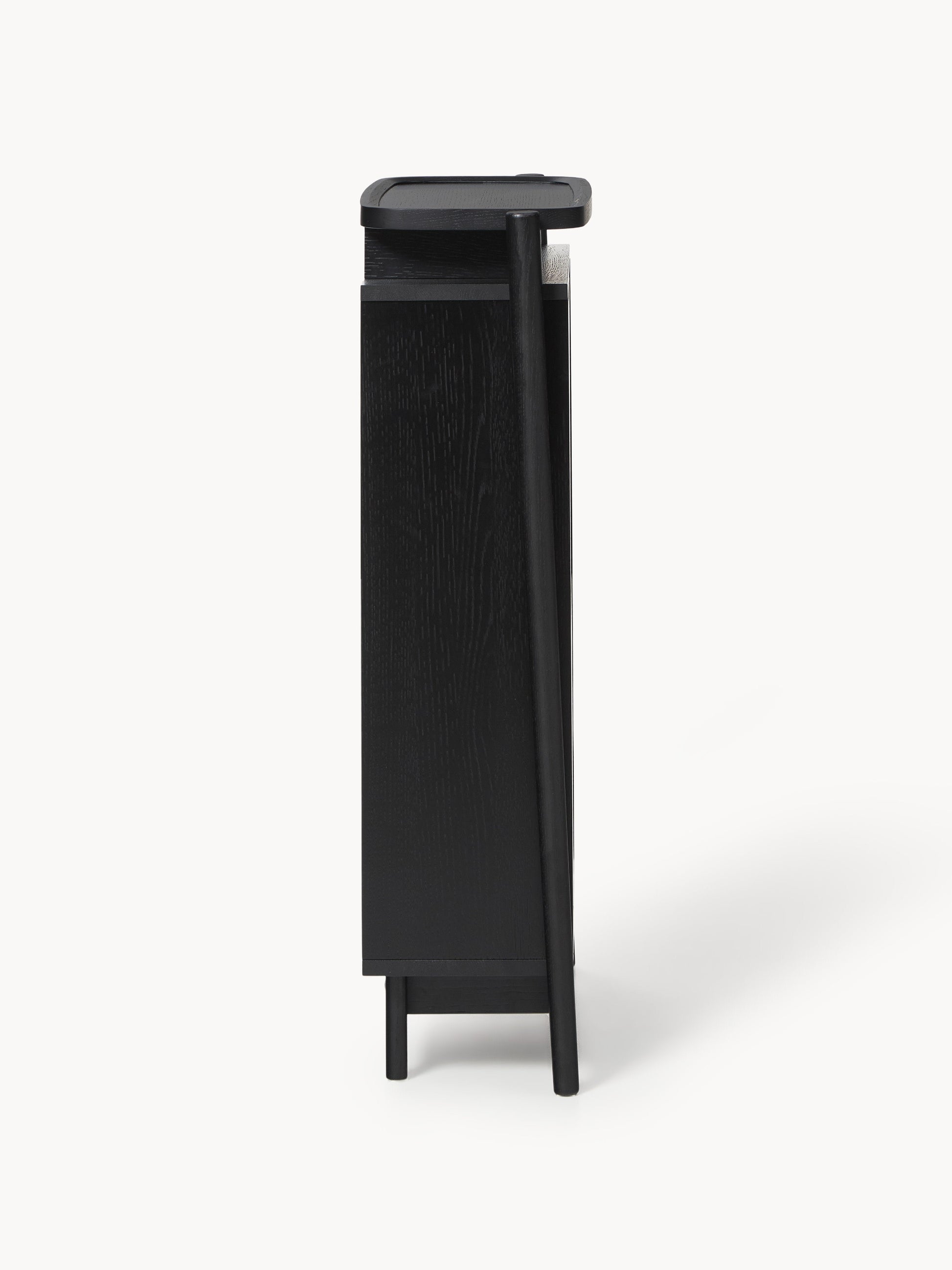 Holz-Schuhschrank Libby mit Klappfächern