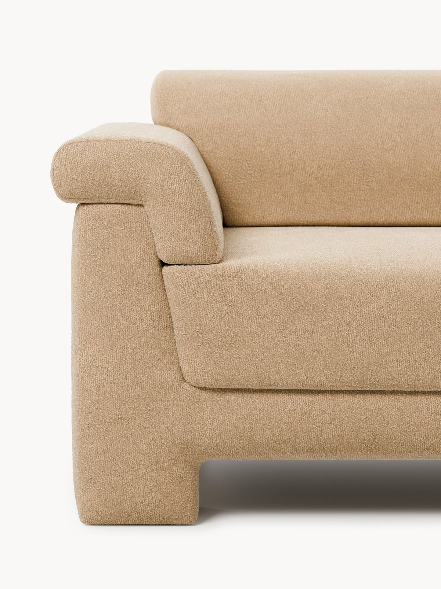 Bouclé-Sofa Atlas (2-Sitzer)