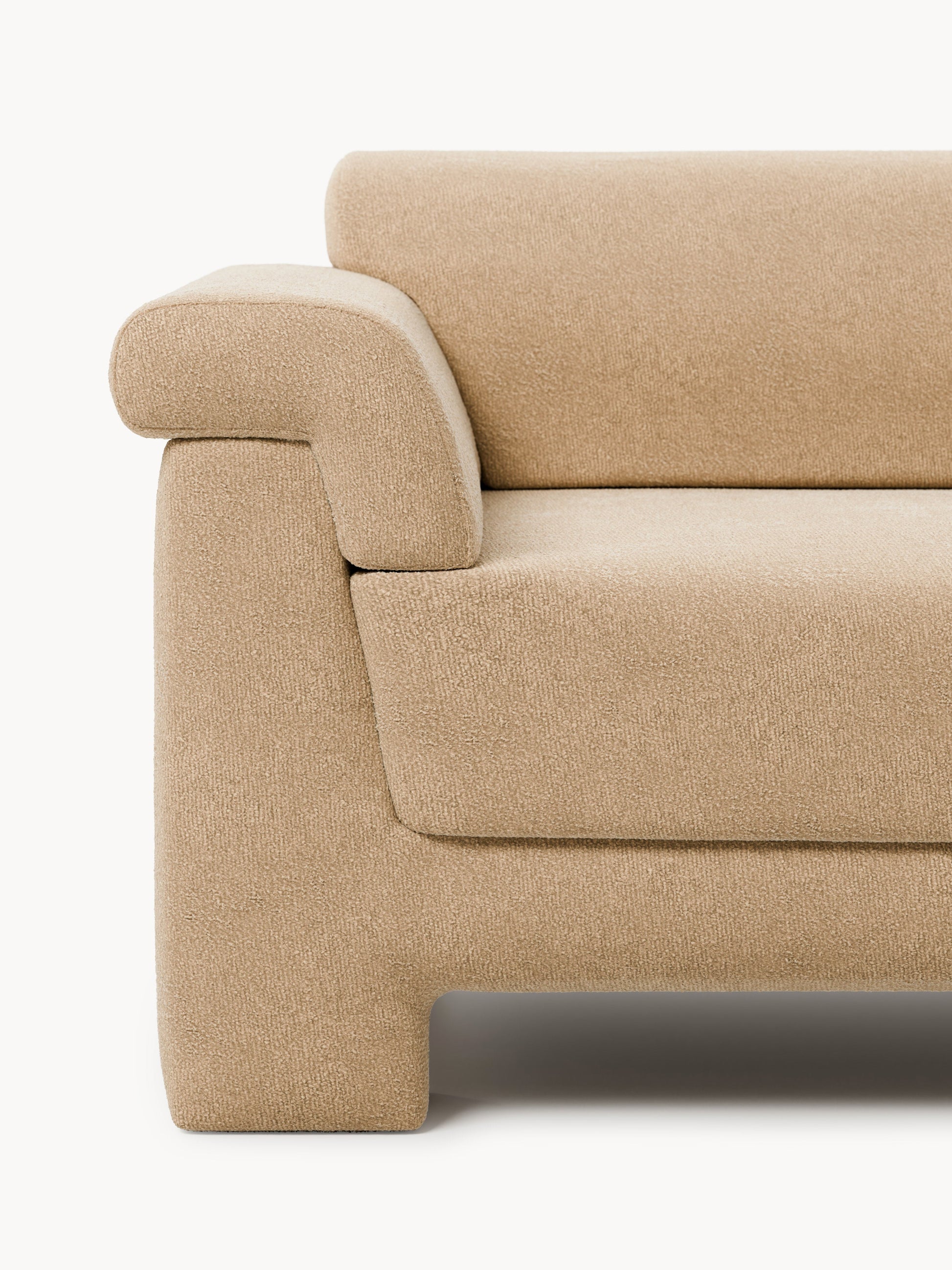Bouclé-Sofa Atlas (2-Sitzer)