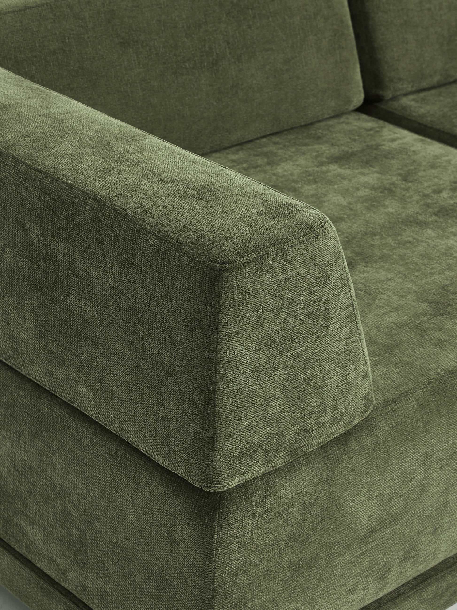 Modulares Ecksofa Colin (4-Sitzer) mit Couchtisch