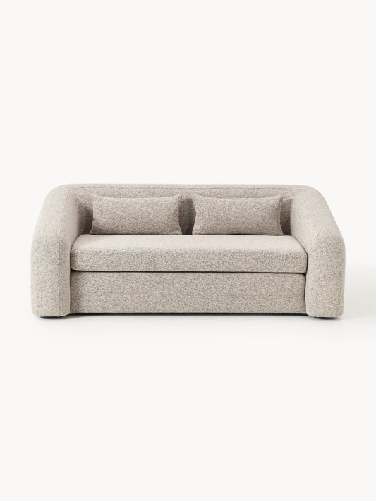 Galeriebild 1 - Bouclé-Schlafsofa Eliot (2-Sitzer)