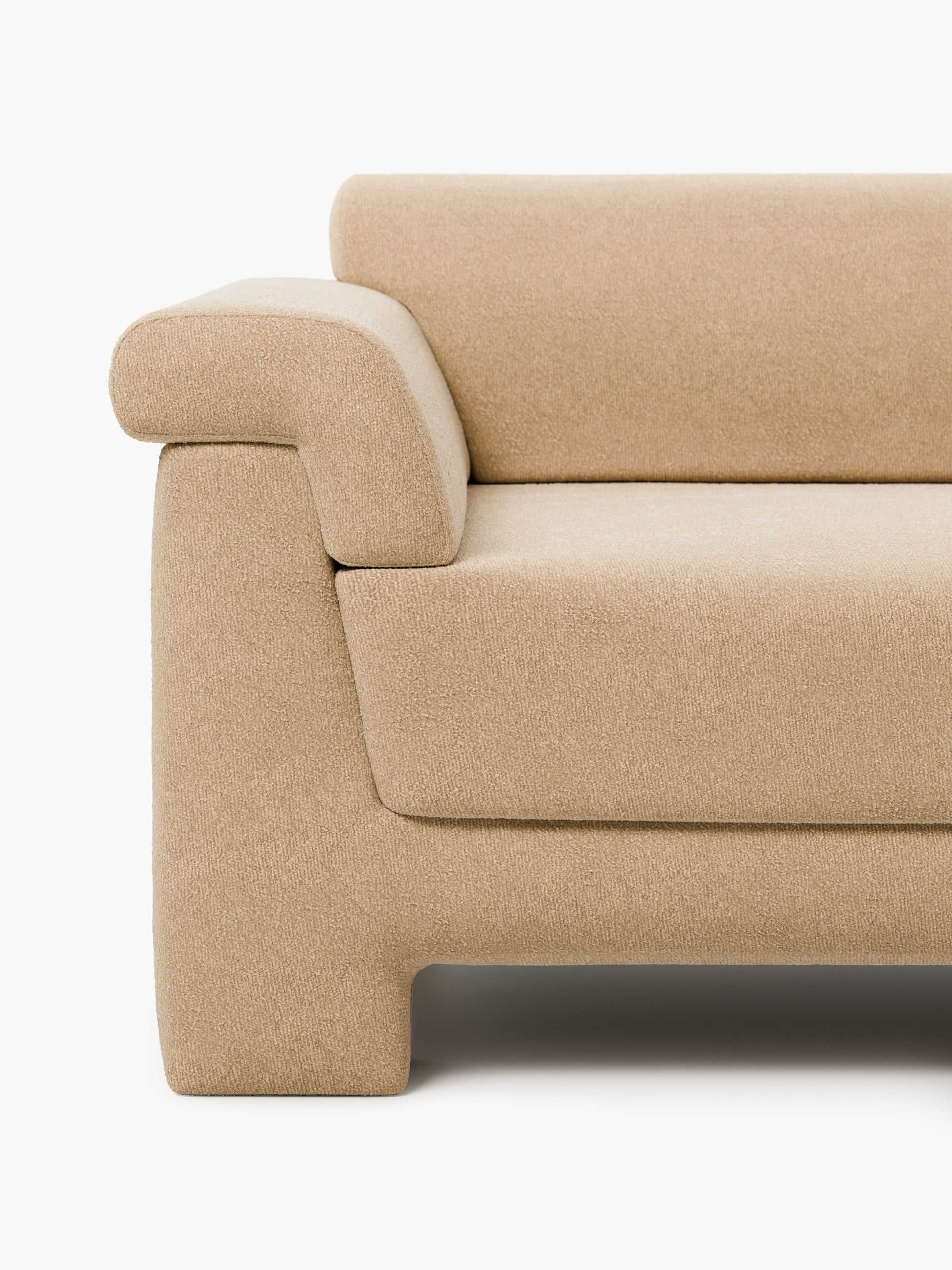 Bouclé-Sofa Atlas (4-Sitzer)
