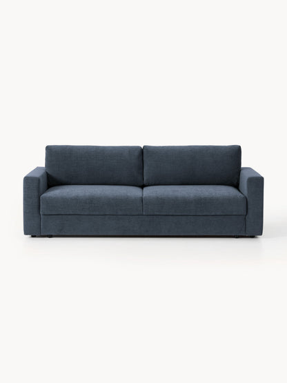 Galeriebild 1 - Samt-Schlafsofa Tasha (3-Sitzer) mit Stauraum