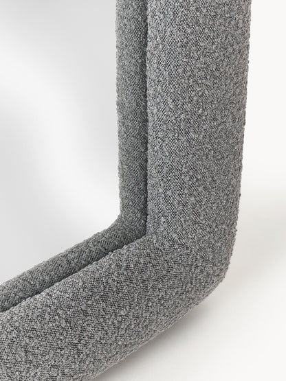 Westwing | Crosby Studios, Ganzkörperspiegel Glace mit Bouclé-Rahmen