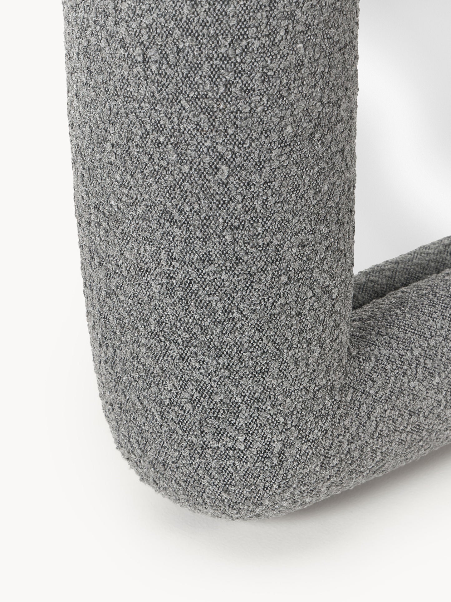 Westwing | Crosby Studios, Ganzkörperspiegel Glace mit Bouclé-Rahmen