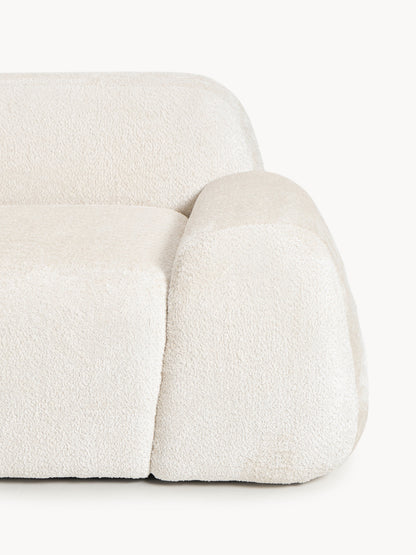 Modulare Teddy-Bouclé-Chaise Wolke (3-Sitzer)