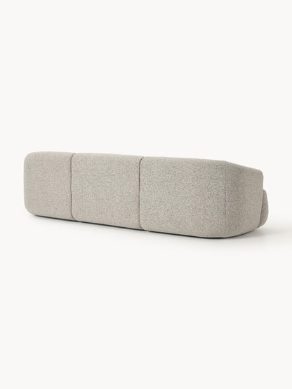 Modulares Bouclé-Sofa Sofia (3-Sitzer)