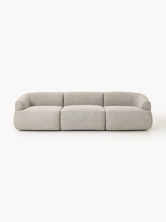 Galeriebild 1 - Modulares Bouclé-Sofa Sofia (3-Sitzer)