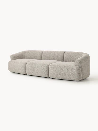 Modulares Bouclé-Sofa Sofia (3-Sitzer)