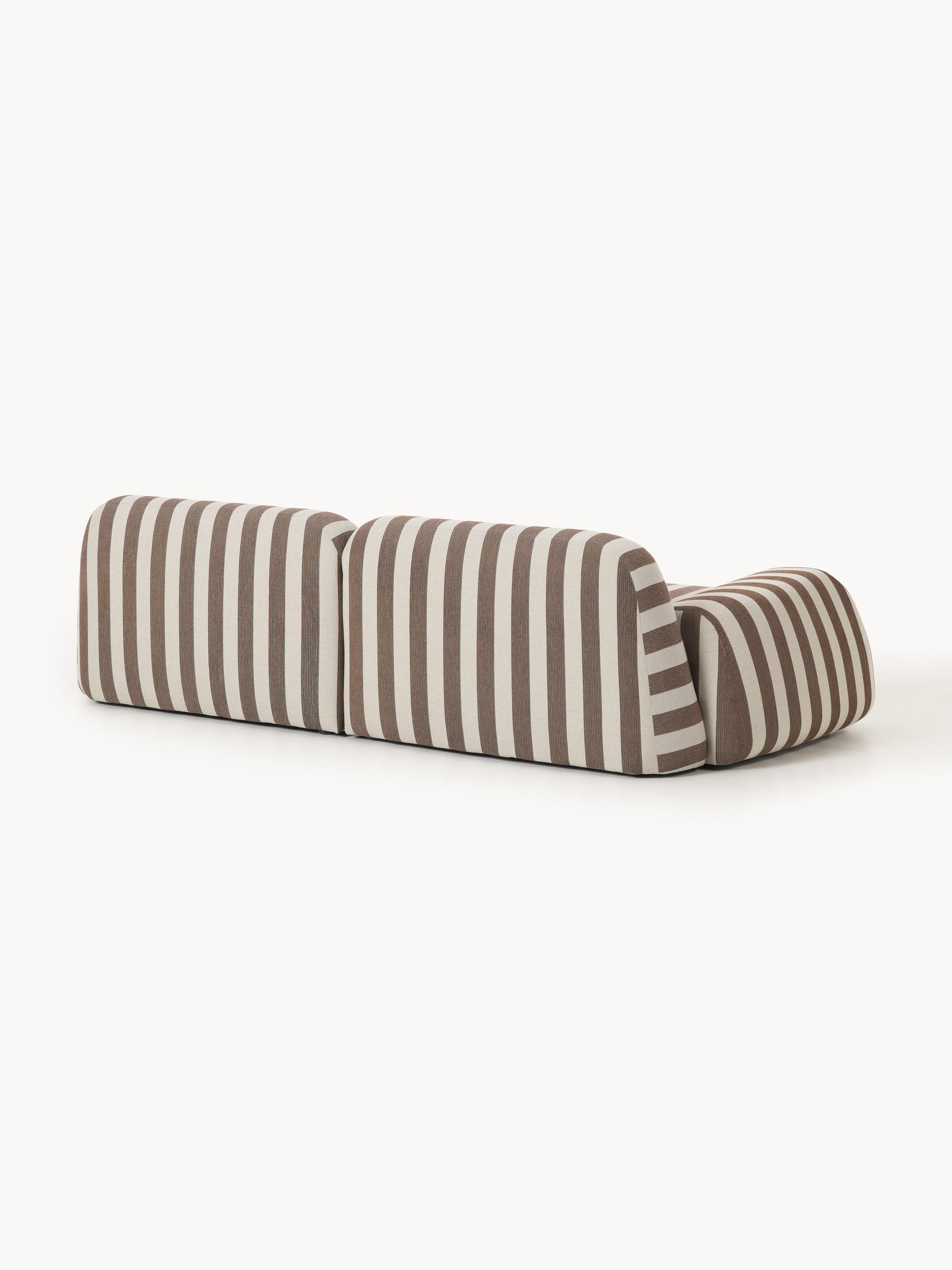 Modulares Gestreiftes Sofa Wolke (3-Sitzer)