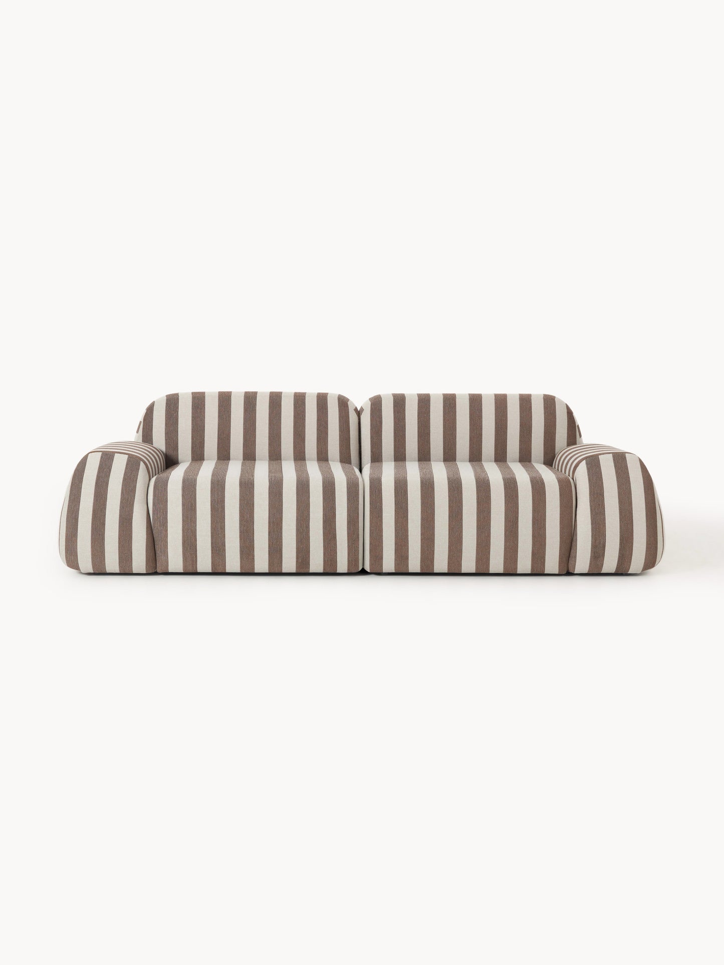 Galeriebild 1 - Modulares Gestreiftes Sofa Wolke (3-Sitzer)