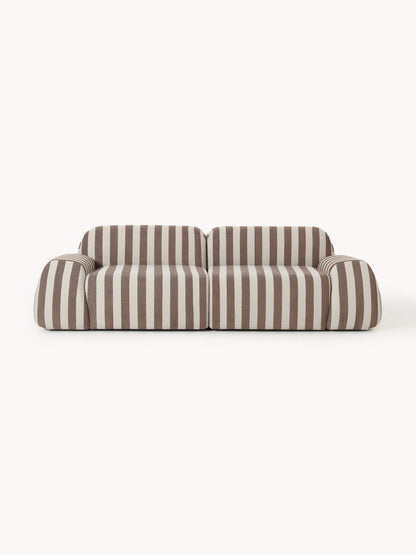 Galeriebild 1 - Modulares Gestreiftes Sofa Wolke (3-Sitzer)