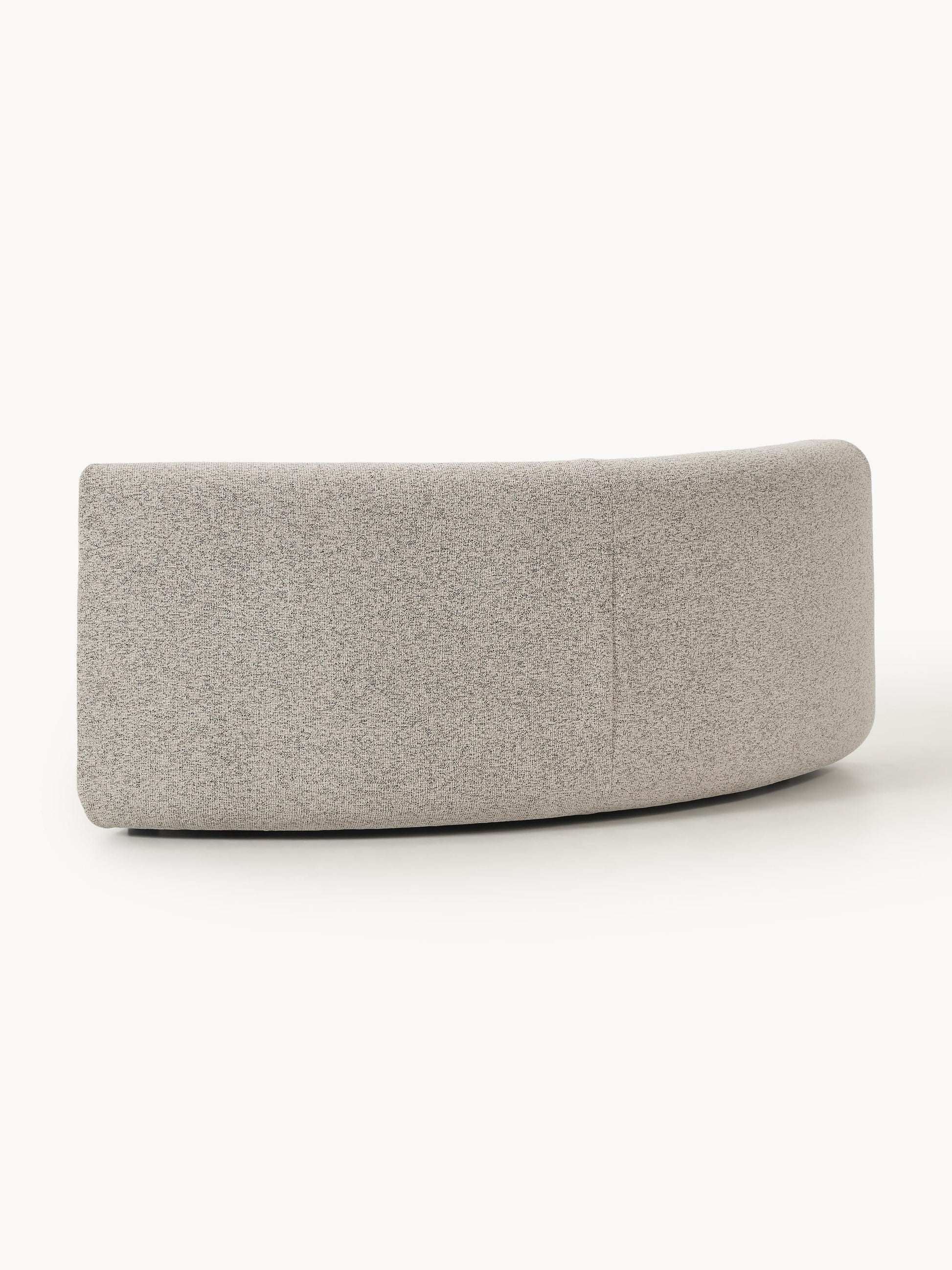 Rundes Bouclé-Eckmodul Sofia