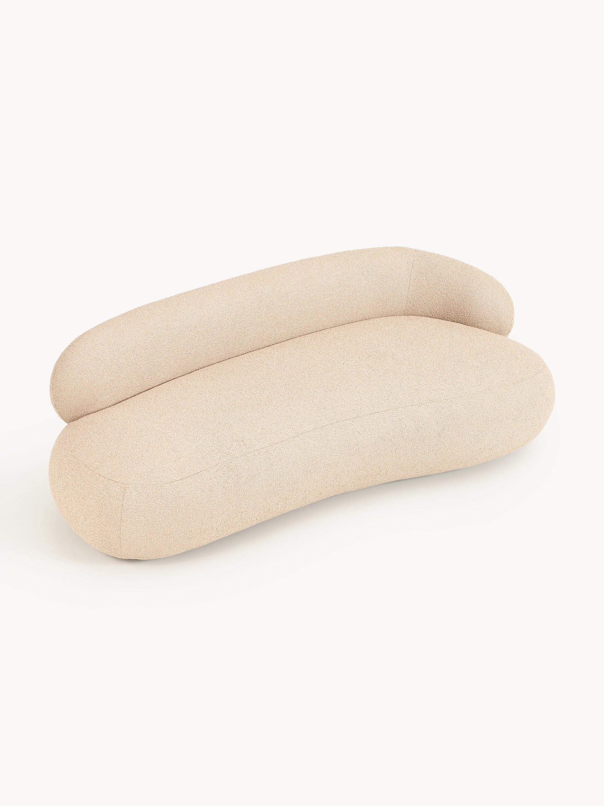 Bouclé-Sofa Alba (3-Sitzer)