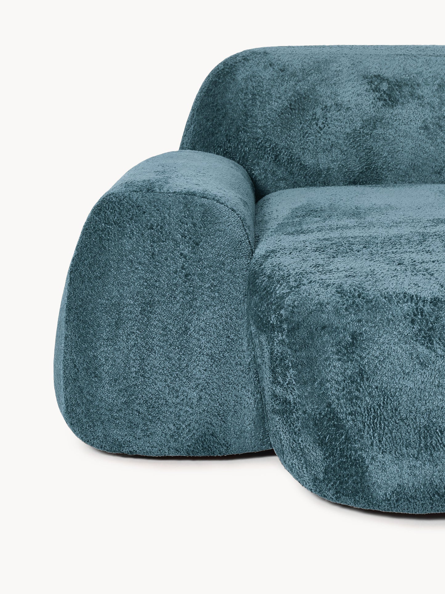 XL Loungesessel Wolke aus Teddy-Bouclé