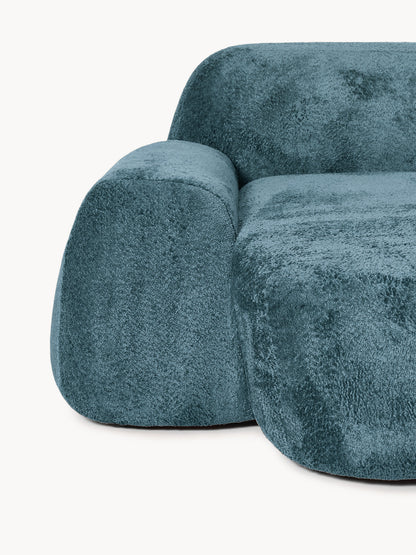 XL Loungesessel Wolke aus Teddy-Bouclé