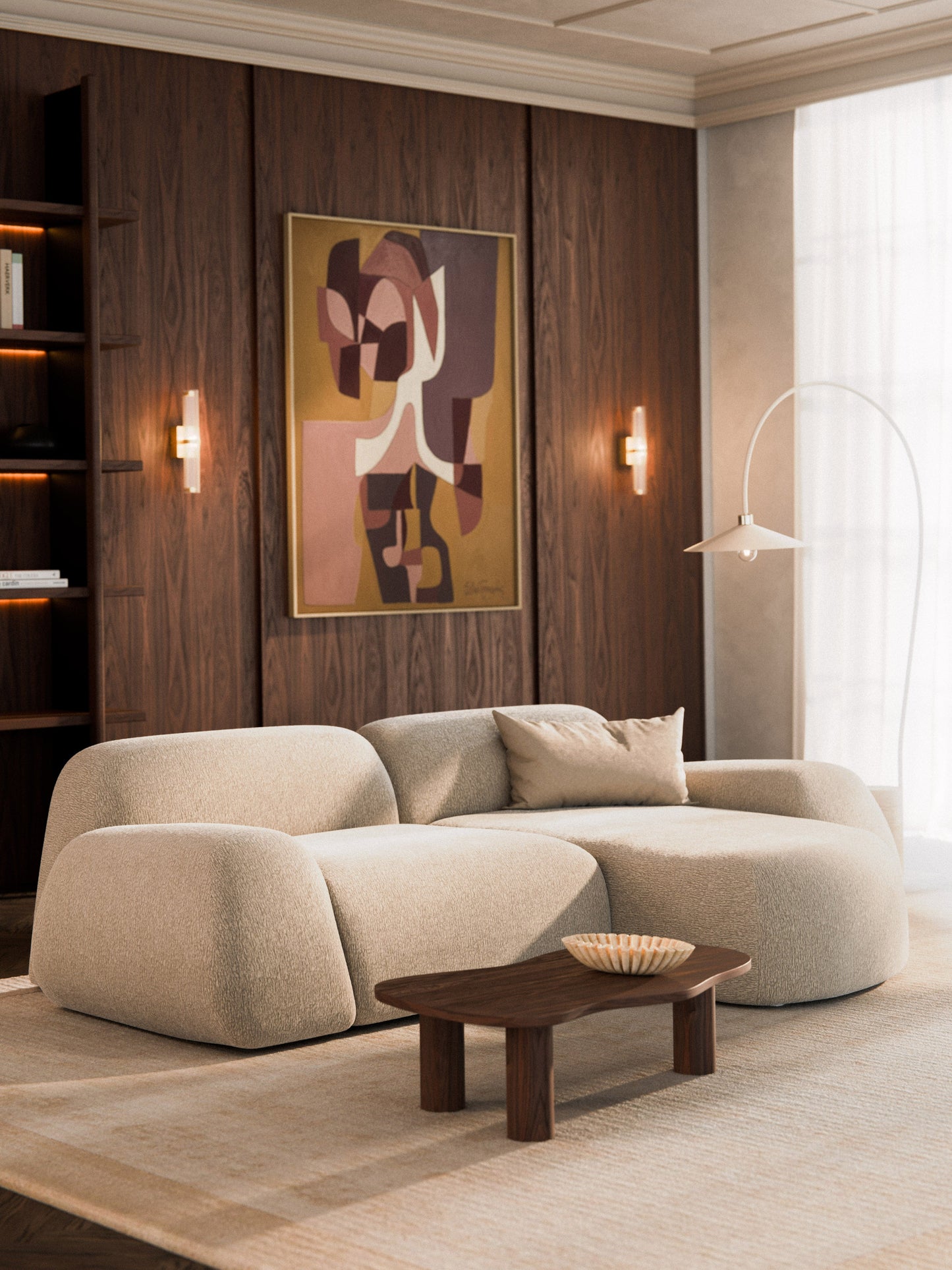 Chaise-Eckmodul Wolke