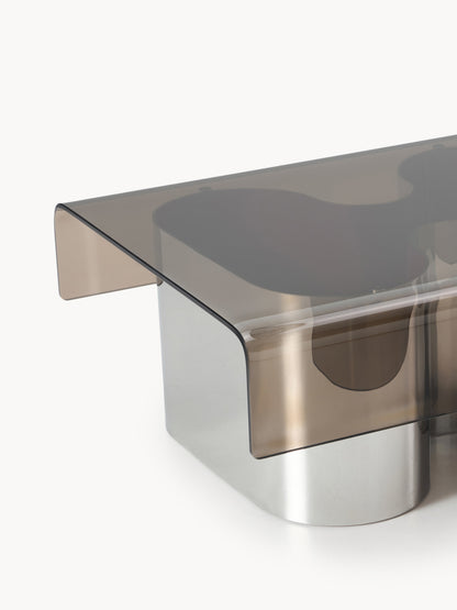 Couchtisch Jouri mit Glasplatte