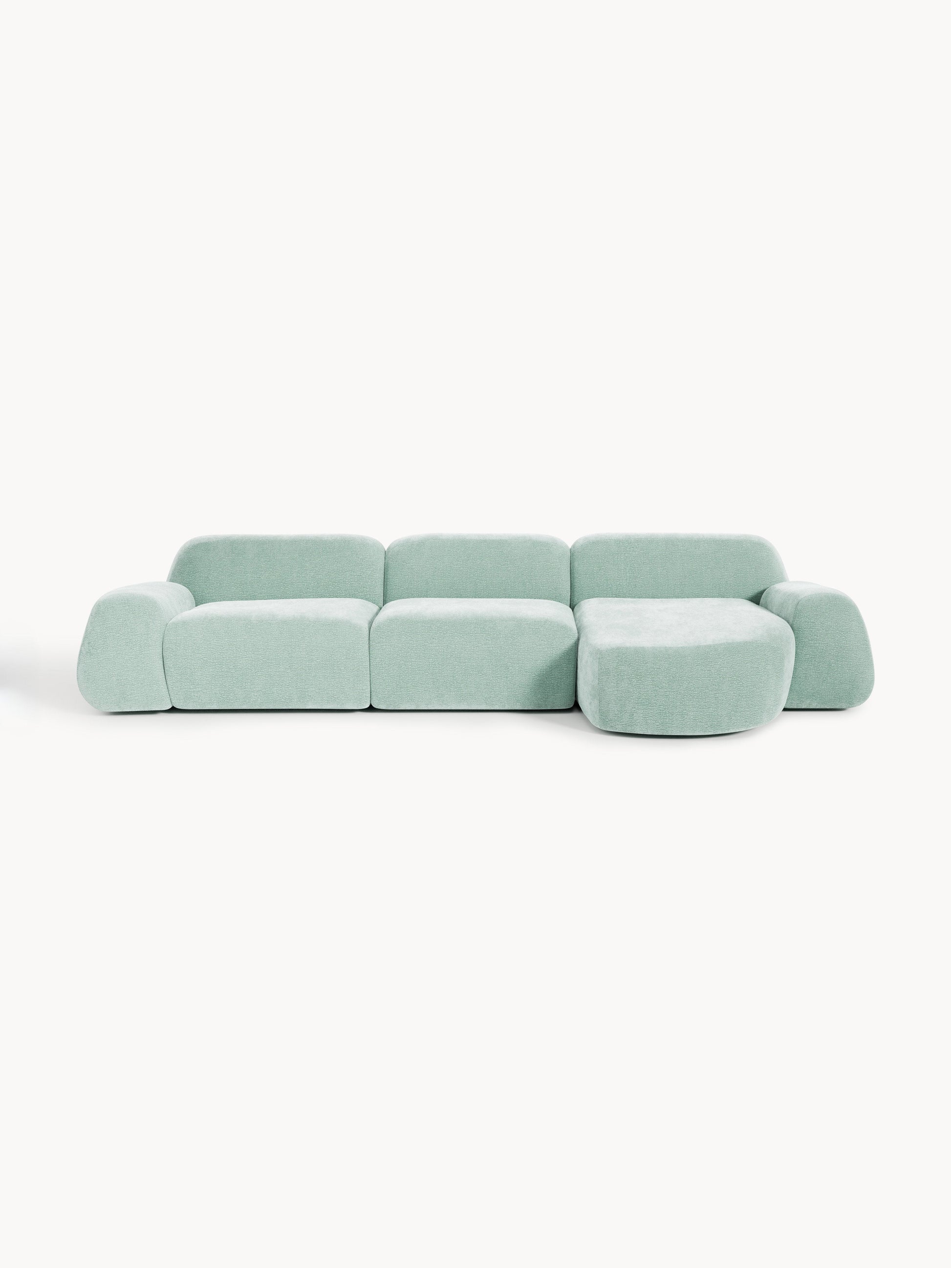 Galeriebild 1 - Modulares Teddy-Ecksofa Wolke (4-Sitzer)