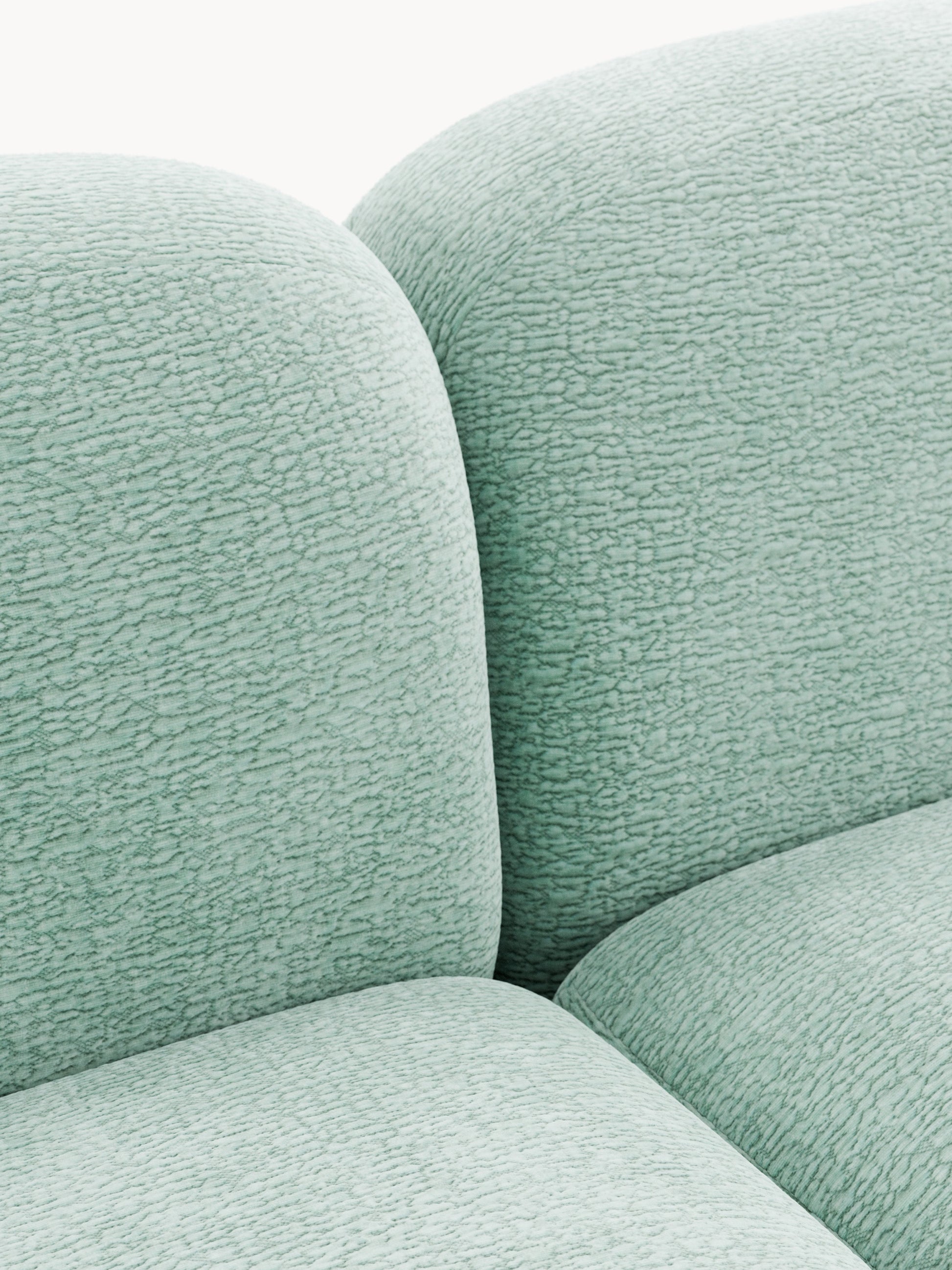 Modulares Teddy-Ecksofa Wolke (4-Sitzer)