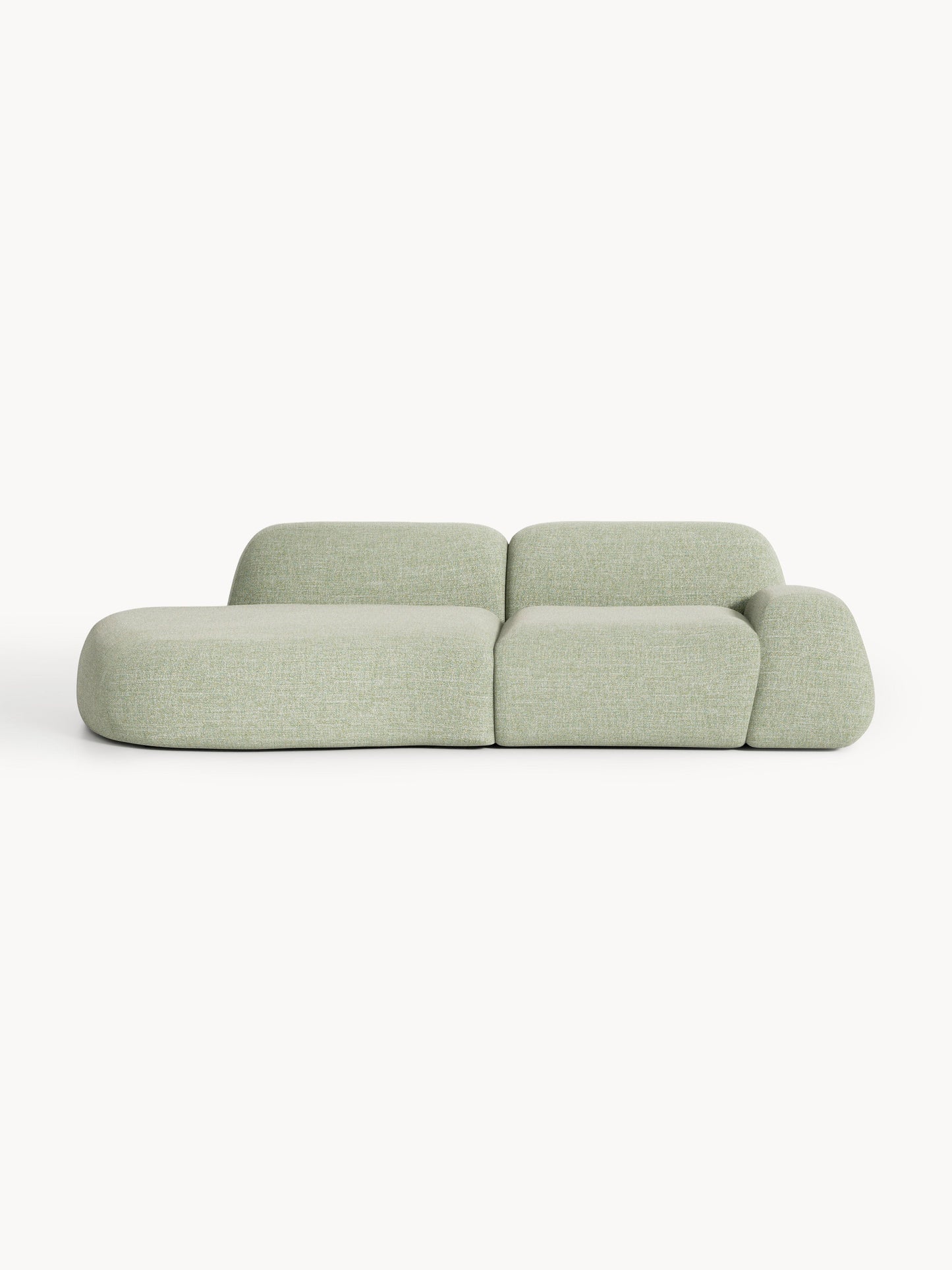 Galeriebild 1 - Modulare Bouclé-Chaise Wolke (3-Sitzer)