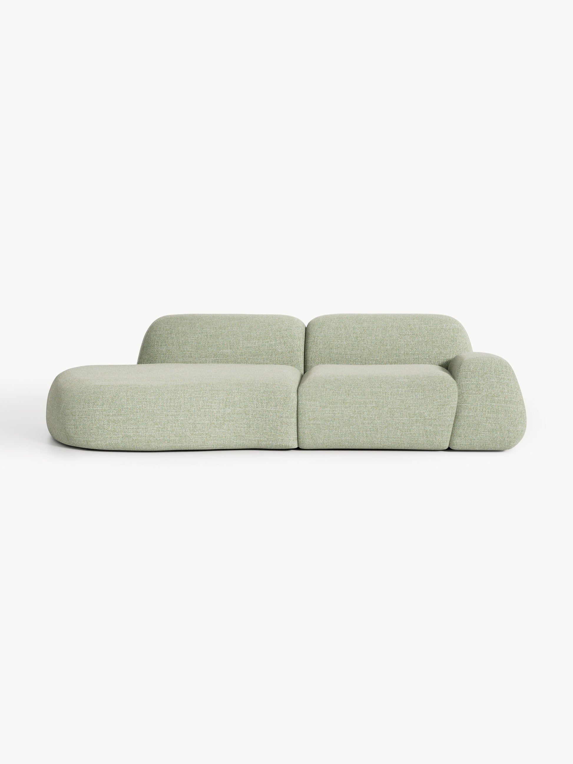 Galeriebild 1 - Modulare Bouclé-Chaise Wolke (3-Sitzer)