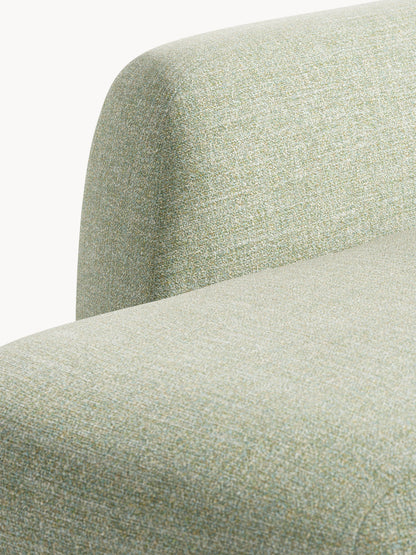 Modulare Bouclé-Chaise Wolke (3-Sitzer)