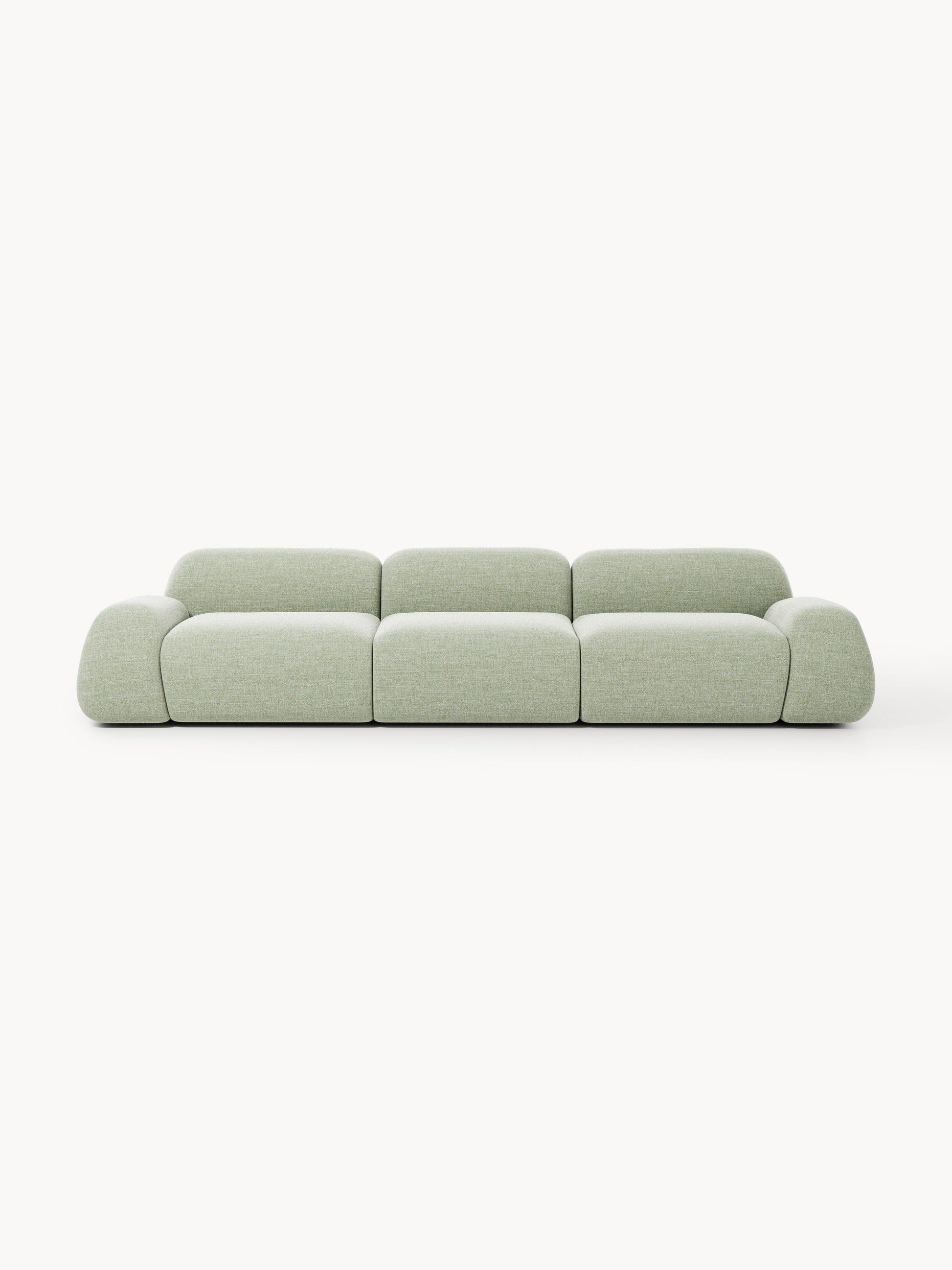 Galeriebild 1 - Modulares Bouclé-Sofa Wolke (4-Sitzer)