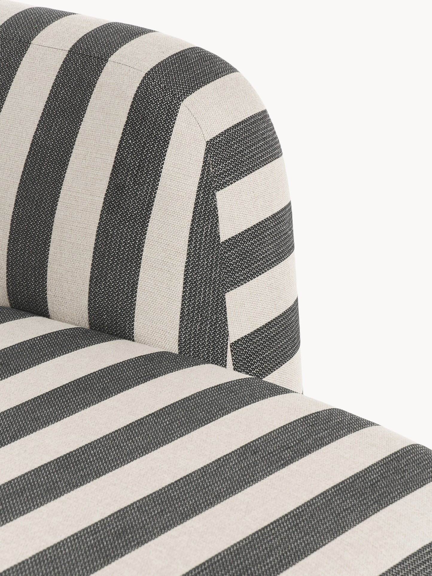 Gestreifte Chaise Wolke