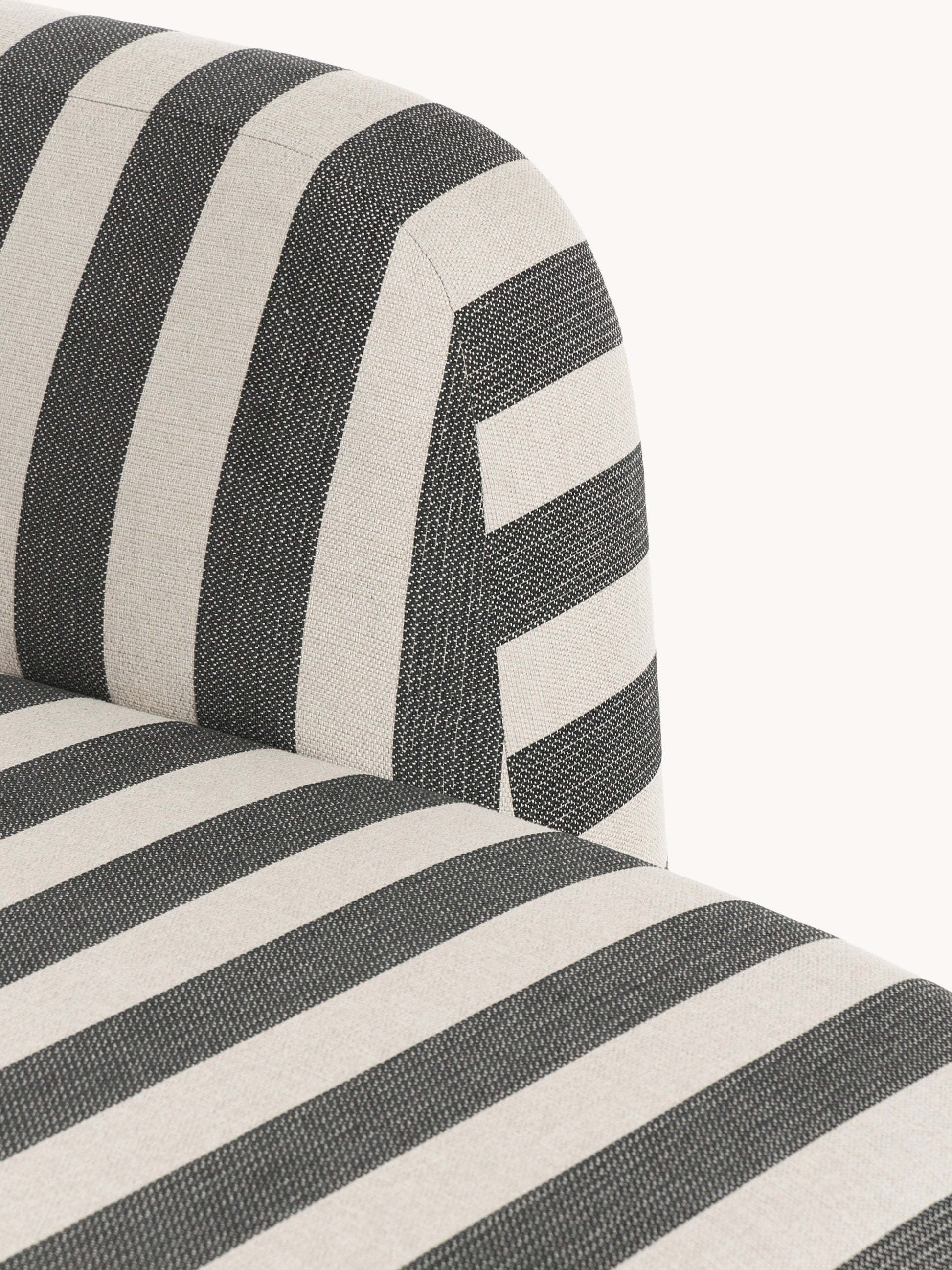 Gestreifte Chaise Wolke