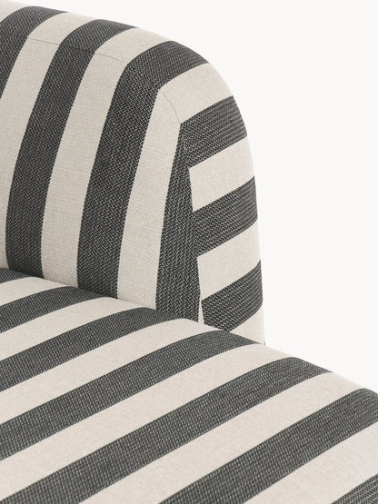 Gestreifte Chaise Wolke