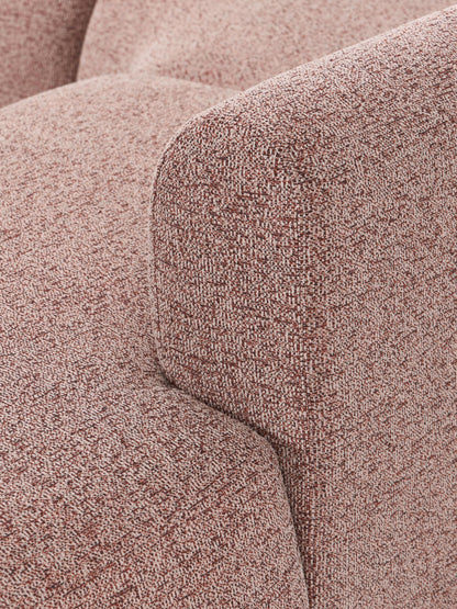 Modulares Bouclé-Ecksofa Sofia (4-Sitzer)