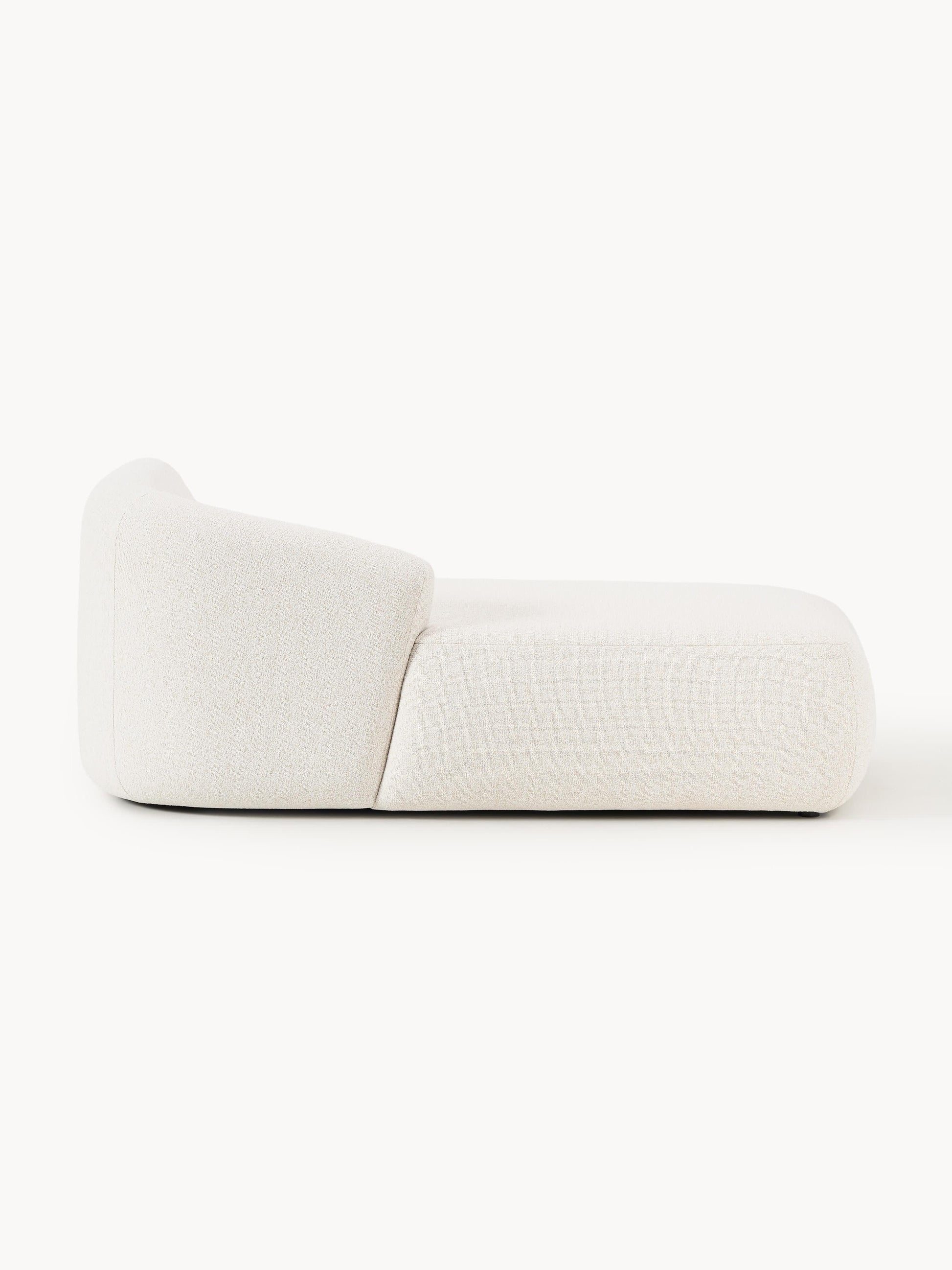 Bouclé-Chaise-Eckmodul Sofia