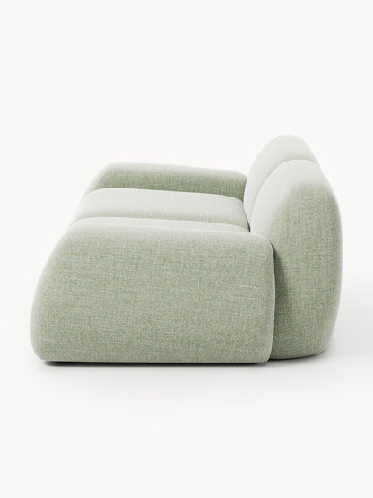 Modulares Bouclé-Sofa Wolke (3-Sitzer)