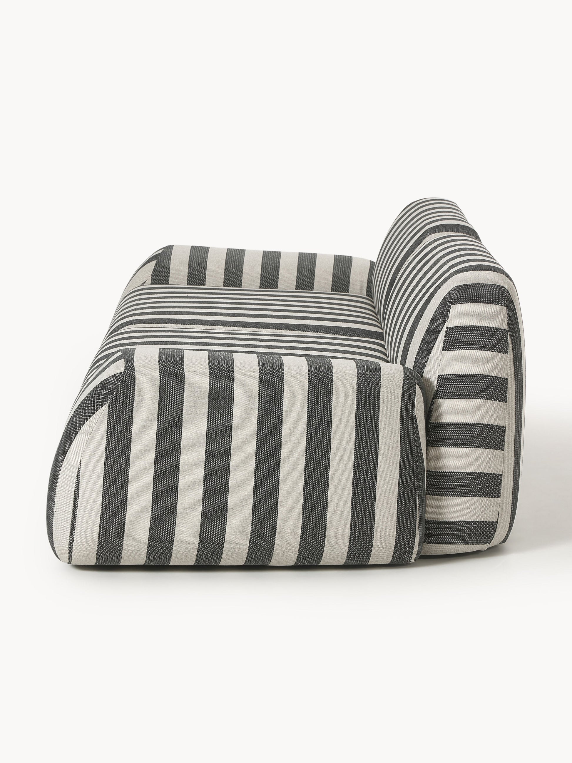 Modulares Gestreiftes Sofa Wolke (3-Sitzer)