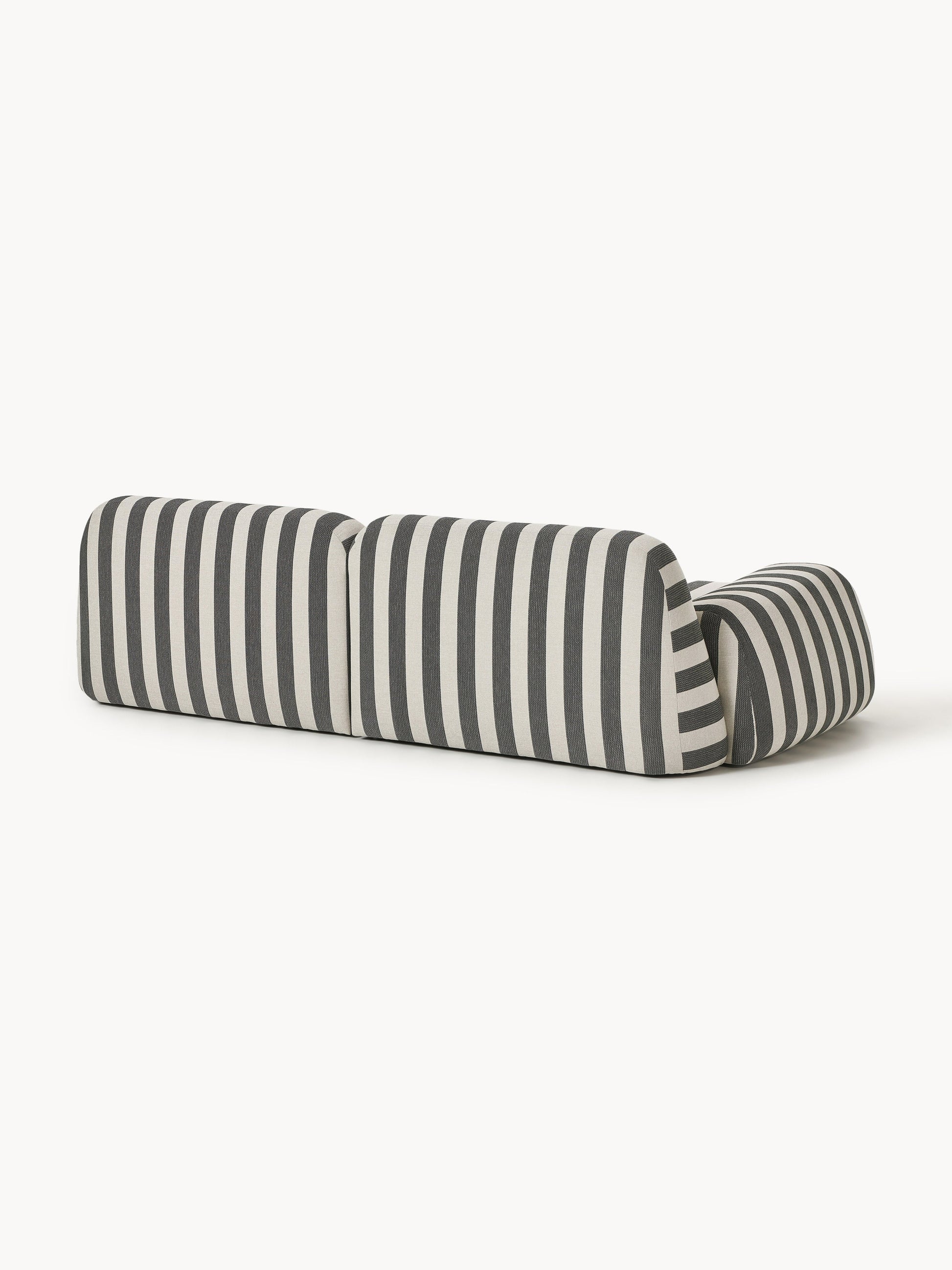 Modulares Gestreiftes Sofa Wolke (3-Sitzer)