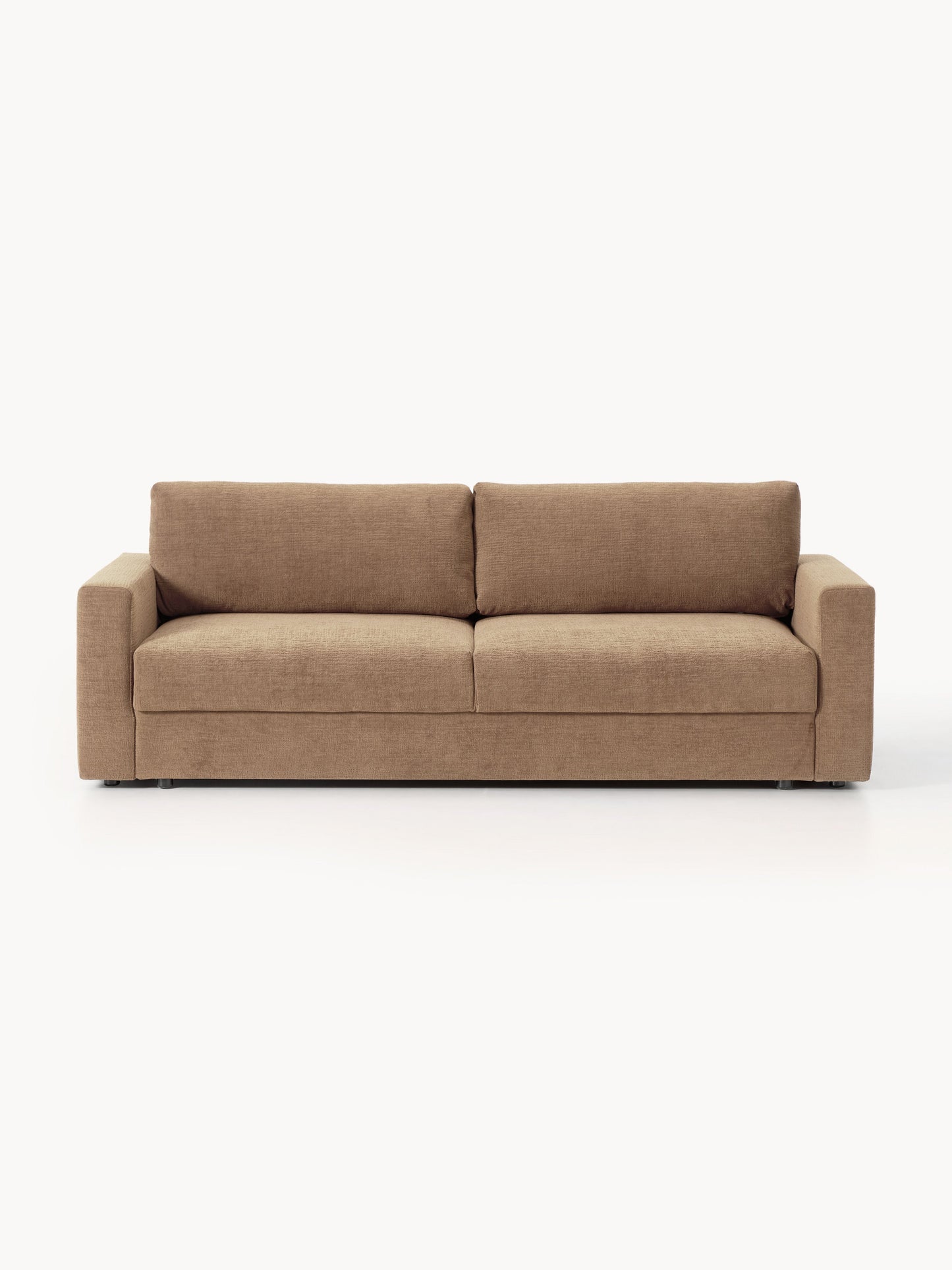 Galeriebild 1 - Samt-Schlafsofa Tasha (3-Sitzer) mit Stauraum