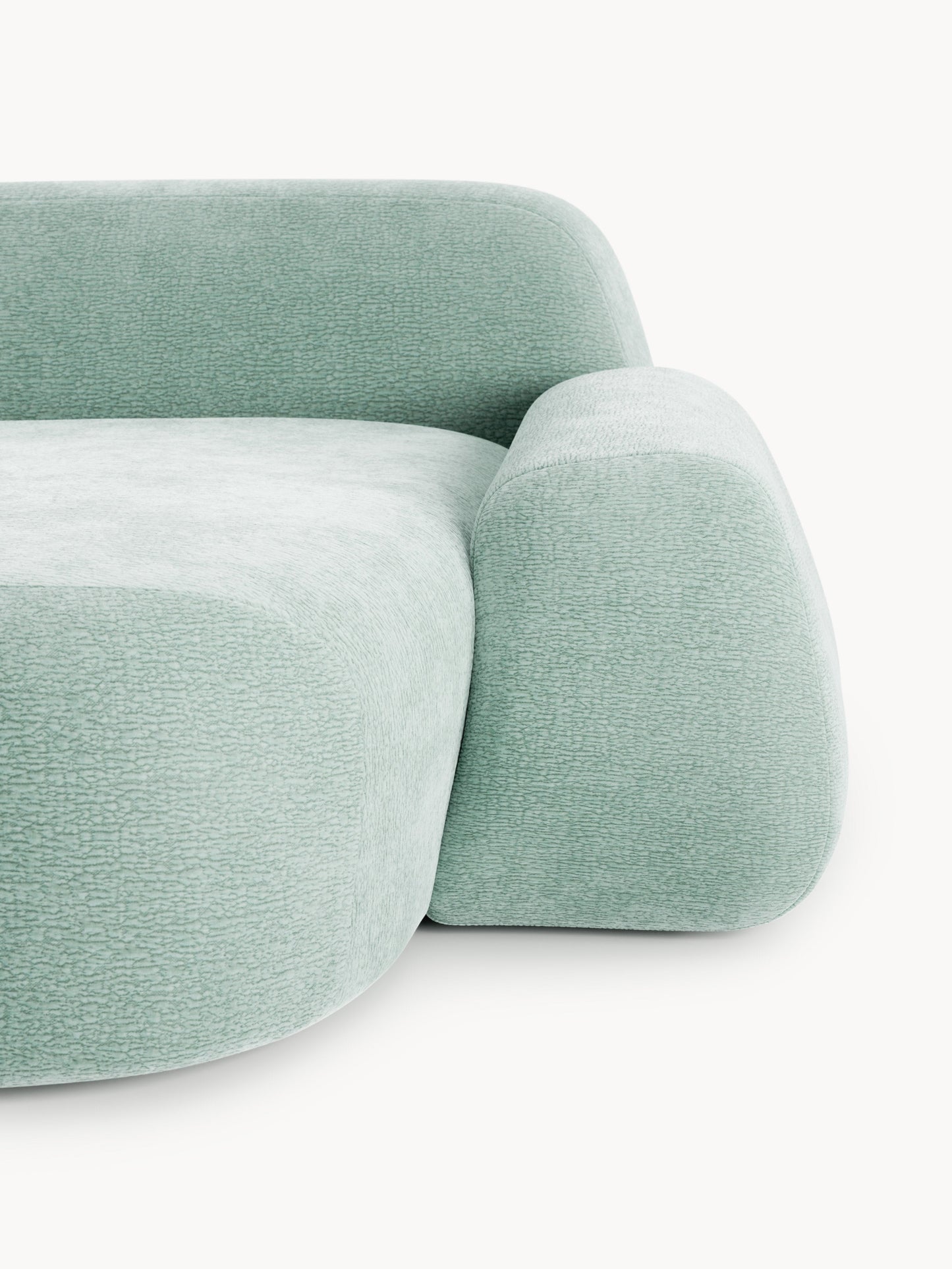 Modulares Ecksofa Wolke (4-Sitzer) mit Chaiselongue
