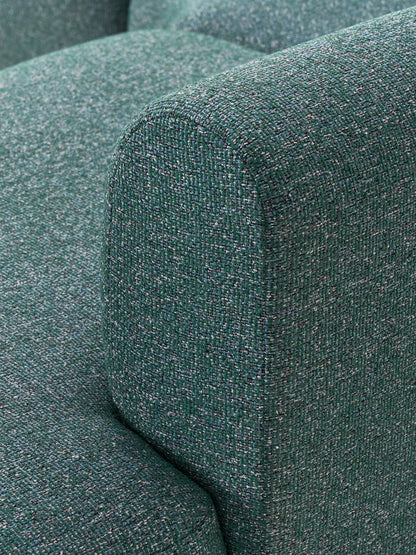 Modulares Bouclé-Ecksofa Sofia (4-Sitzer)