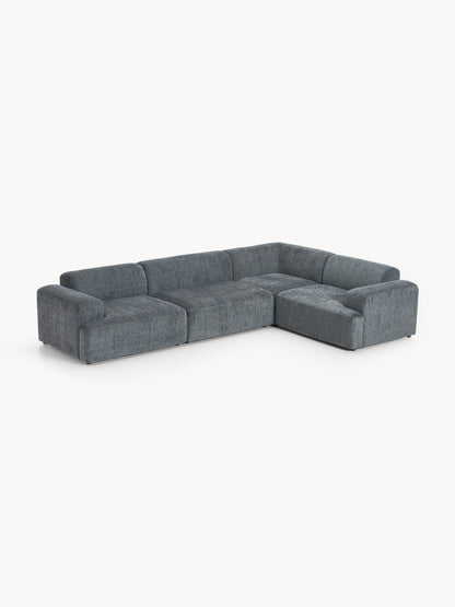 Galeriebild 1 - Großes Ecksofa Melva (4-Sitzer)