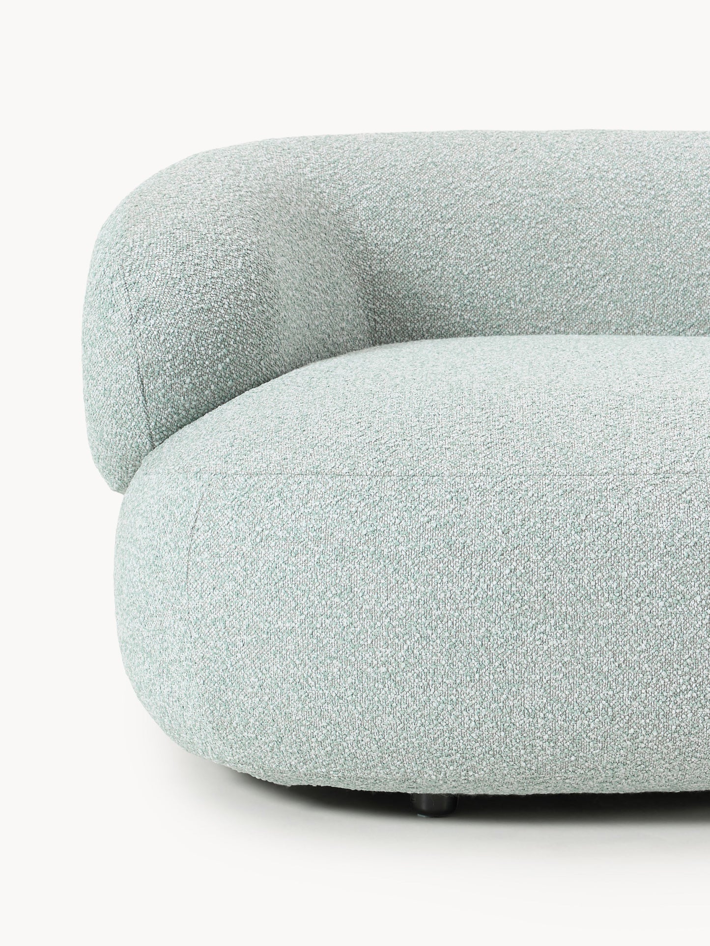 Bouclé-Sofa Alba (4-Sitzer)