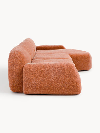 Modulares Teddy-Ecksofa Wolke (4-Sitzer)
